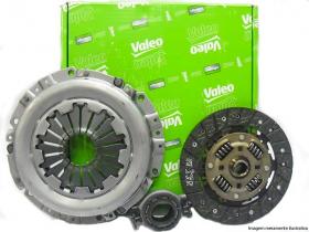 KIT EMBREAGEM - 200MM/26 ESTRIAS PLATO/DISCO/ROLAMENTO RENAULT MEGANE SCENIC VALEO